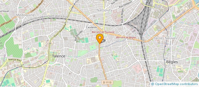 localisation de l'entreprise MONSIEUR TIMOTHEE PIERROT à TALENCE