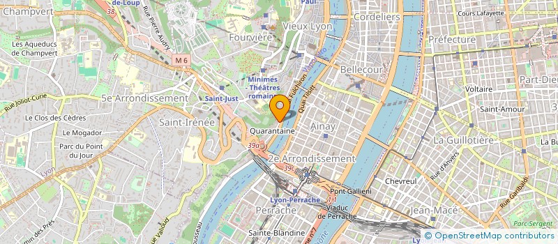 localisation de l'entreprise MONSIEUR TIMOTHEE POMIER  LYON