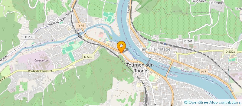 localisation de l'entreprise MONSIEUR TIMOTHEE PUIS à TOURNON-SUR-RHONE