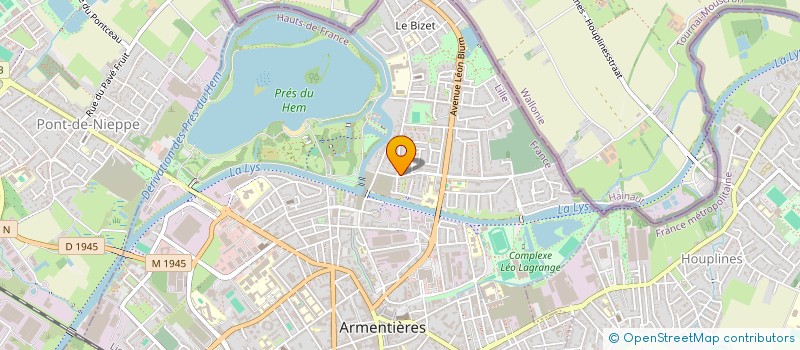 localisation de l'entreprise MONSIEUR TIMOTHEE QUINTART  ARMENTIERES