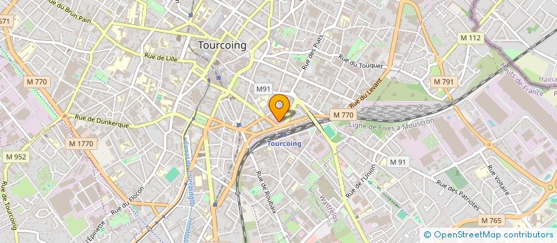 localisation de l'entreprise MONSIEUR TIMOTHEE REAL  TOURCOING