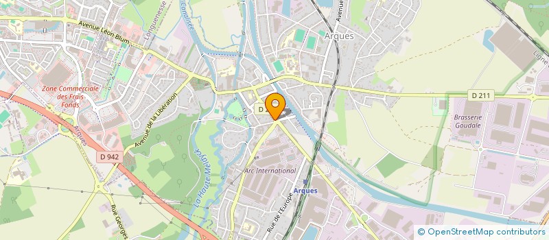 localisation de l'entreprise MONSIEUR TIMOTHEE REGNIEZ  ARQUES