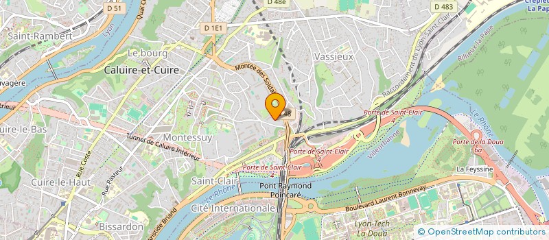 localisation de l'entreprise MONSIEUR TIMOTHEE RUBIN  CALUIRE-ET-CUIRE