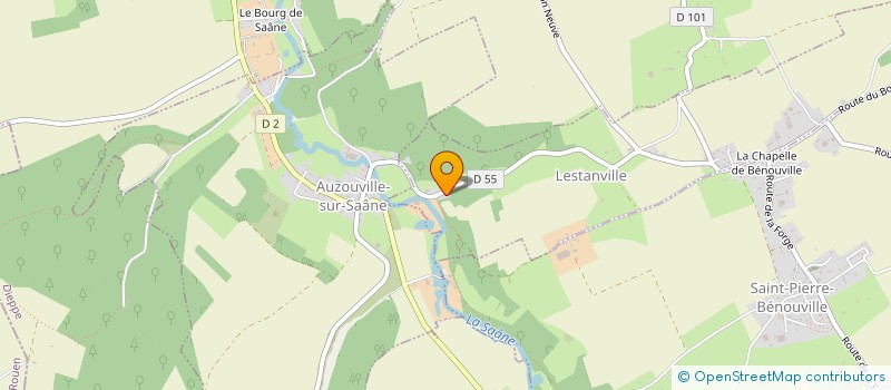 localisation de l'entreprise MONSIEUR TIMOTHEE SAINT-MARTIN  LESTANVILLE