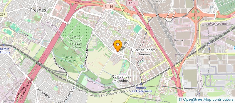 localisation de l'entreprise MONSIEUR TIMOTHEE SALAUZE  RUNGIS