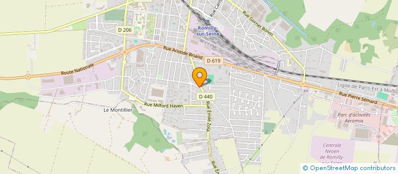 localisation de l'entreprise MONSIEUR TIMOTHEE SALIGNON  PARIS