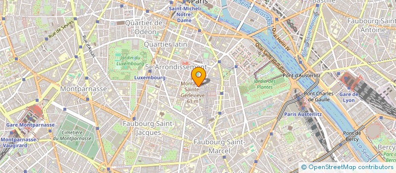 localisation de l'entreprise MONSIEUR TIMOTHEE SEURRET  PARIS