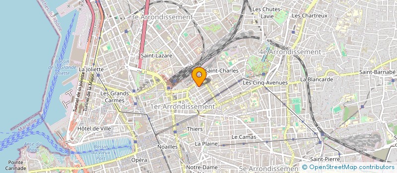 localisation de l'entreprise MONSIEUR TIMOTHEE SOULETIE à MARSEILLE