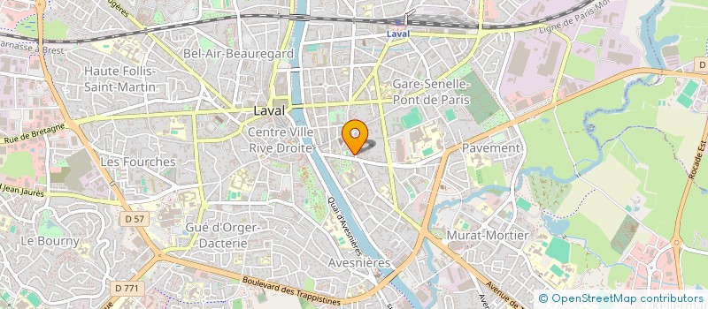localisation de l'entreprise MONSIEUR TIMOTHEE THOMAS à LAVAL