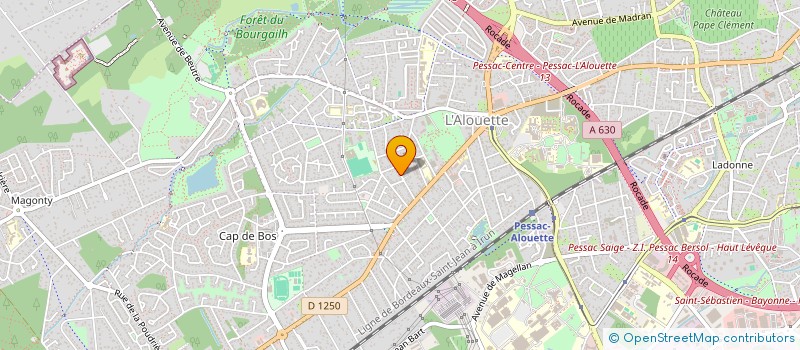 localisation de l'entreprise MONSIEUR TIMOTHEE TRINCHE à PESSAC