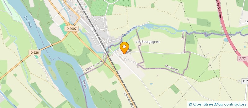 localisation de l'entreprise MONSIEUR TIMOTHEE VAN DORP à NEUVY-SUR-LOIRE