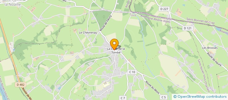 localisation de l'entreprise MONSIEUR TIMOTHEE VELIA  SAINT-NIZIER-SOUS-CHARLIEU