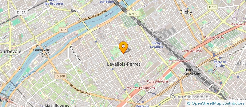 localisation de l'entreprise MONSIEUR TIMOTHEE VIGOUROUX à LEVALLOIS PERRET