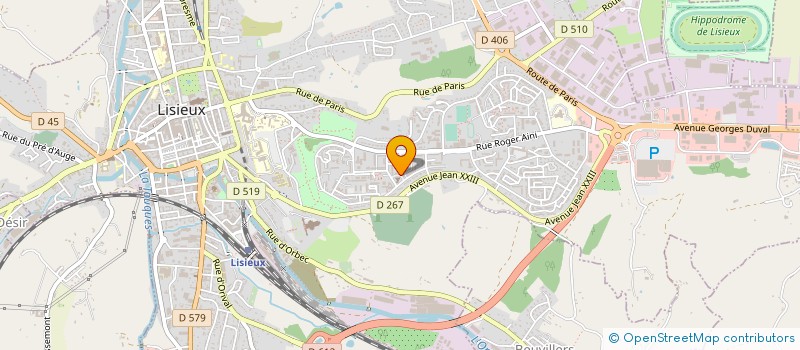 localisation de l'entreprise MONSIEUR TIMOTHEE WOJTKOWIAK  LISIEUX