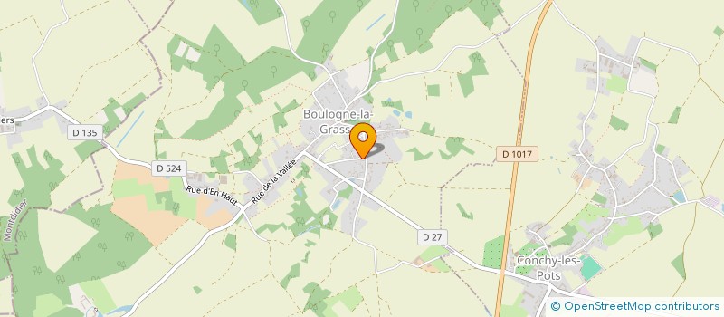 localisation de l'entreprise MONSIEUR TIMOTHY AUDRAIN  BOULOGNE-LA-GRASSE