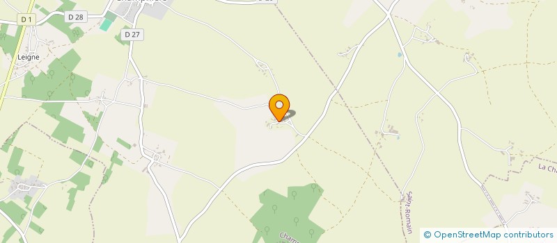 localisation de l'entreprise MONSIEUR TIMOTHY AVERMAETE  CHAMPNIERS