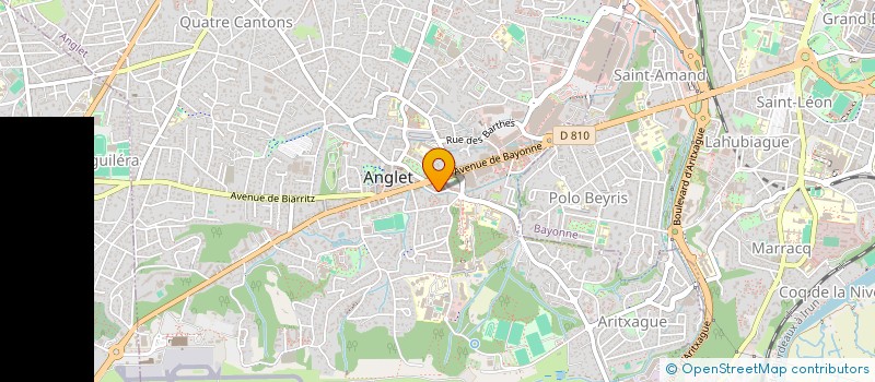 localisation de l'entreprise MONSIEUR TIMOTHY BAILE  ANGLET