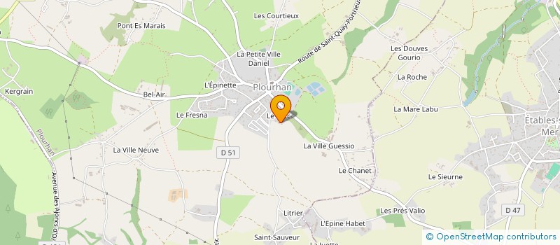 localisation de l'entreprise MONSIEUR TIMOTHY BEARD  PLOURHAN