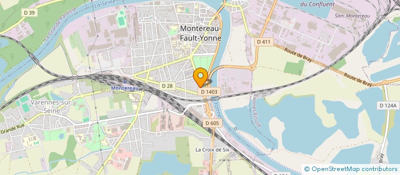 localisation de l'entreprise MONSIEUR TIMOTHY BENTON  MONTEREAU-FAULT-YONNE