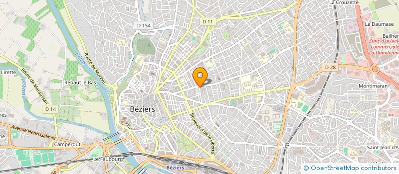 localisation de l'entreprise MONSIEUR TIMOTHY BICKERTON à BEZIERS