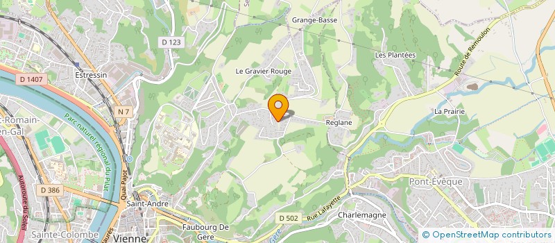 localisation de l'entreprise MONSIEUR TIMOTHY DARRINGTON  VIENNE