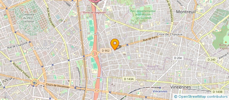 localisation de l'entreprise MONSIEUR TIMOTHY GARNER à MONTREUIL