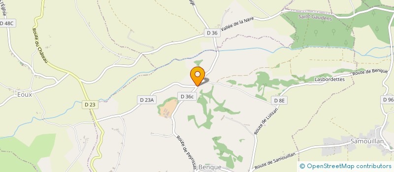 localisation de l'entreprise MONSIEUR TIMOTHY HILLMAN  BENQUE