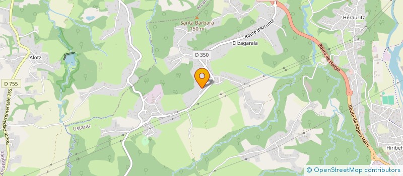 localisation de l'entreprise MONSIEUR TIMOTHY HYMANS  USTARITZ