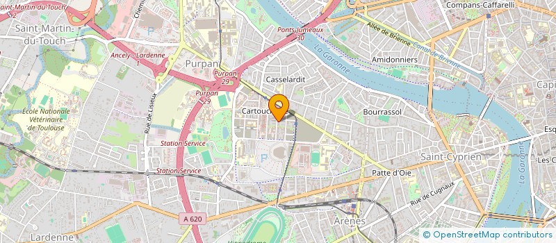 localisation de l'entreprise MONSIEUR TIMOTHY LEAL DE JESUS  TOULOUSE