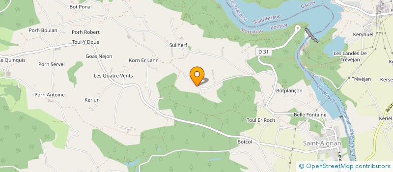 localisation de l'entreprise MONSIEUR TIMOTHY LIGERTWOOD  SEGLIEN