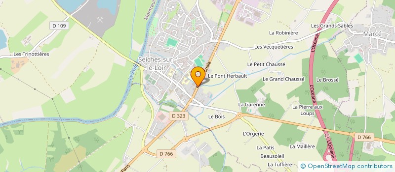 localisation de l'entreprise MONSIEUR TIMOTHY NAULET  SEICHES-SUR-LE-LOIR