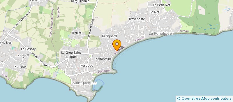 localisation de l'entreprise MONSIEUR TIMOTHY PROUTEN  SARZEAU