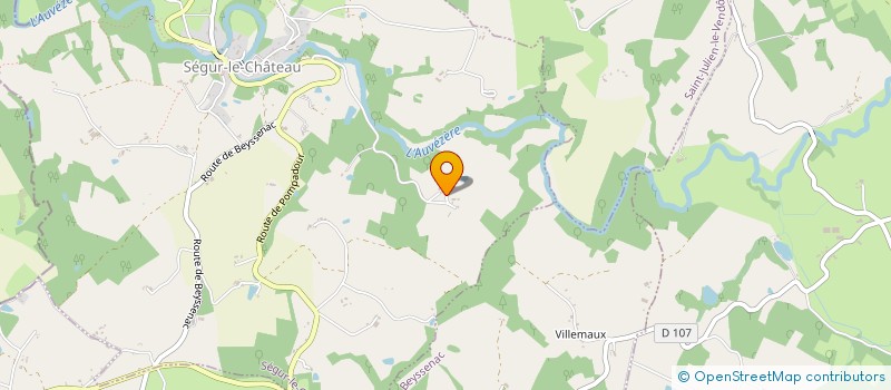 localisation de l'entreprise MONSIEUR TIMOTHY SEYMOUR  SEGUR-LE-CHATEAU