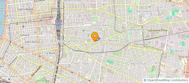 localisation de l'entreprise MONSIEUR TIMOTHY STROUD  LYON