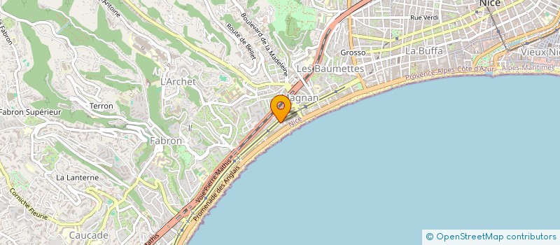 localisation de l'entreprise MONSIEUR TIMOTHY WILSON à NICE
