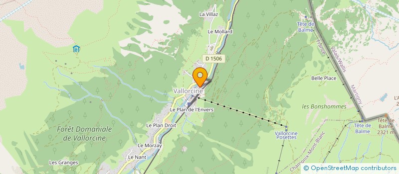 localisation de l'entreprise MONSIEUR TIMOTHY WOLTERS RUCKERT  VALLORCINE