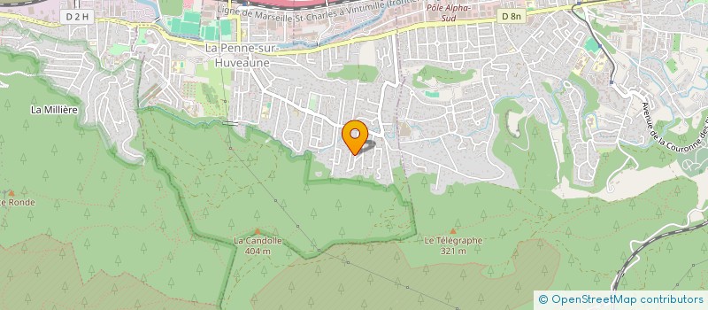 localisation de l'entreprise MONSIEUR TIMOTY DODY TIMOTY ANGGROEDY  LA PENNE-SUR-HUVEAUNE