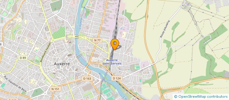 localisation de l'entreprise MONSIEUR TIMOUR LATRONCHETTE à AUXERRE