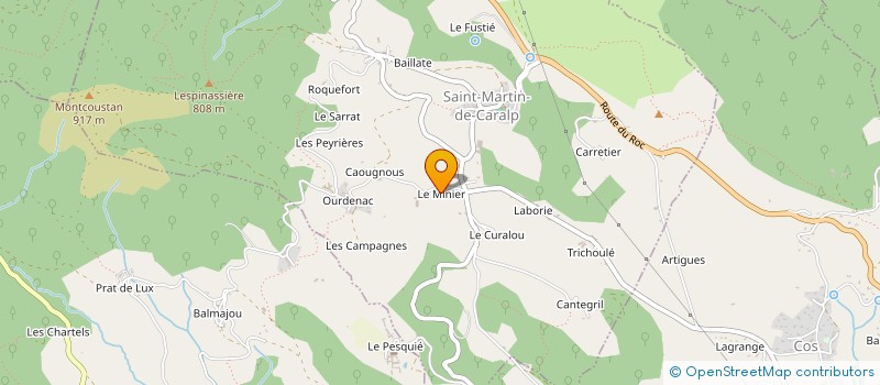 localisation de l'entreprise MONSIEUR TIMOUR ROCHE à BAULOU