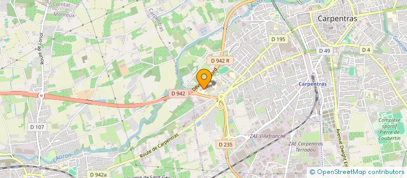 localisation de l'entreprise MONSIEUR TIMOUR WILLEMS  CARPENTRAS