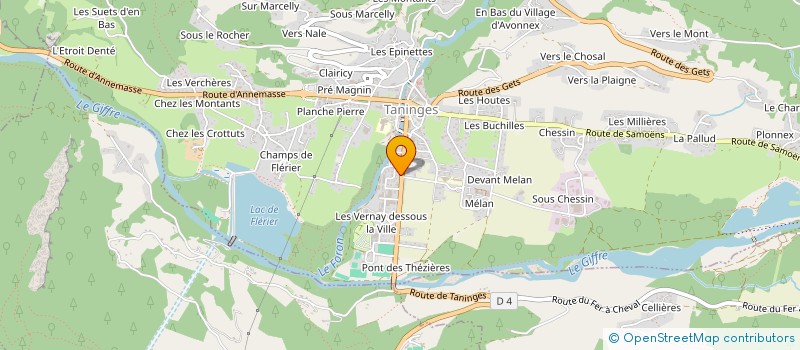 localisation de l'entreprise MONSIEUR TIMUCIN ALBAYRAK à TANINGES