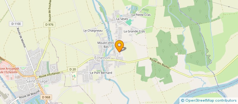 localisation de l'entreprise MONSIEUR TIMUR ALTINOK  ECHENON