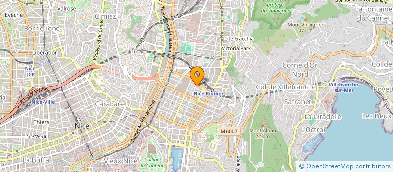 localisation de l'entreprise MONSIEUR TIMUR GALAEV à NICE