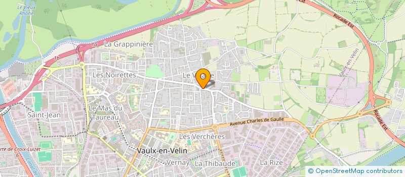 localisation de l'entreprise MONSIEUR TIMUR GAZMAGOMADOV  VAULX-EN-VELIN