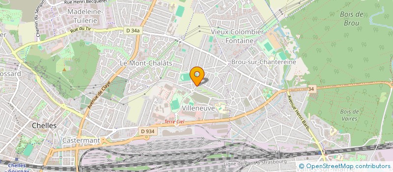 localisation de l'entreprise MONSIEUR TIMUR KIRMIZIGUL à CHELLES