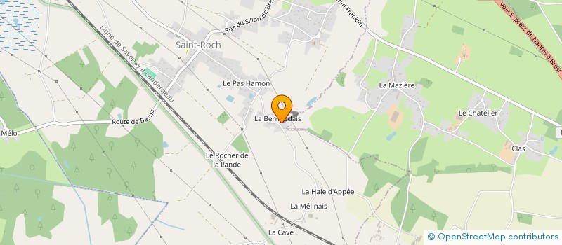 localisation de l'entreprise MONSIEUR TINAEL HAVARD à PONTCHATEAU