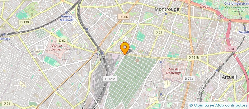 localisation de l'entreprise MONSIEUR TINGHUA WU  MONTROUGE