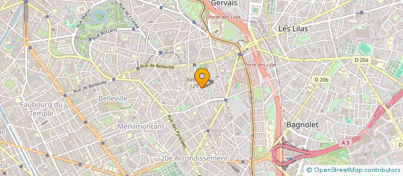 localisation de l'entreprise MONSIEUR TINGJIN JIA  PARIS