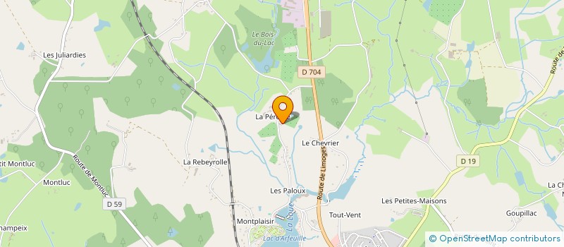 localisation de l'entreprise MONSIEUR TINO BELONI à SAINT-YRIEIX-LA-PERCHE