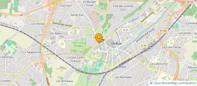 localisation de l'entreprise MONSIEUR TINO PENA à DREUX